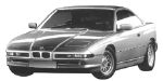 BMW E31 B0889 Fault Code